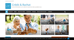 Desktop Screenshot of credit-et-rachat.com